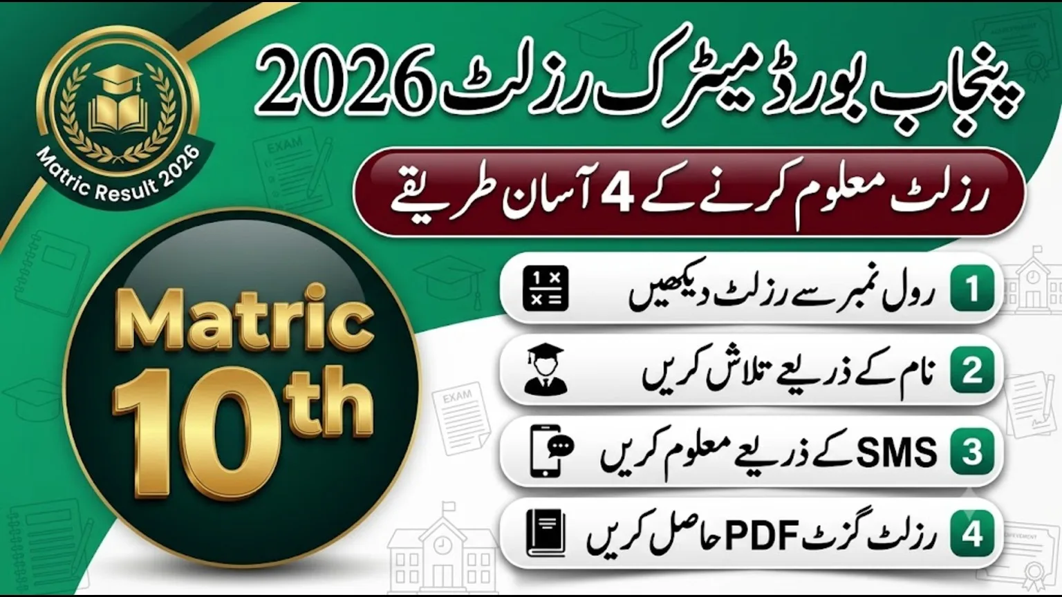 BISE 10th Class SSC Part 2 Result 2026